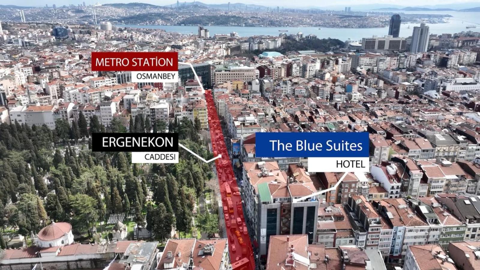 The Blue Suites Istanboel Buitenkant foto